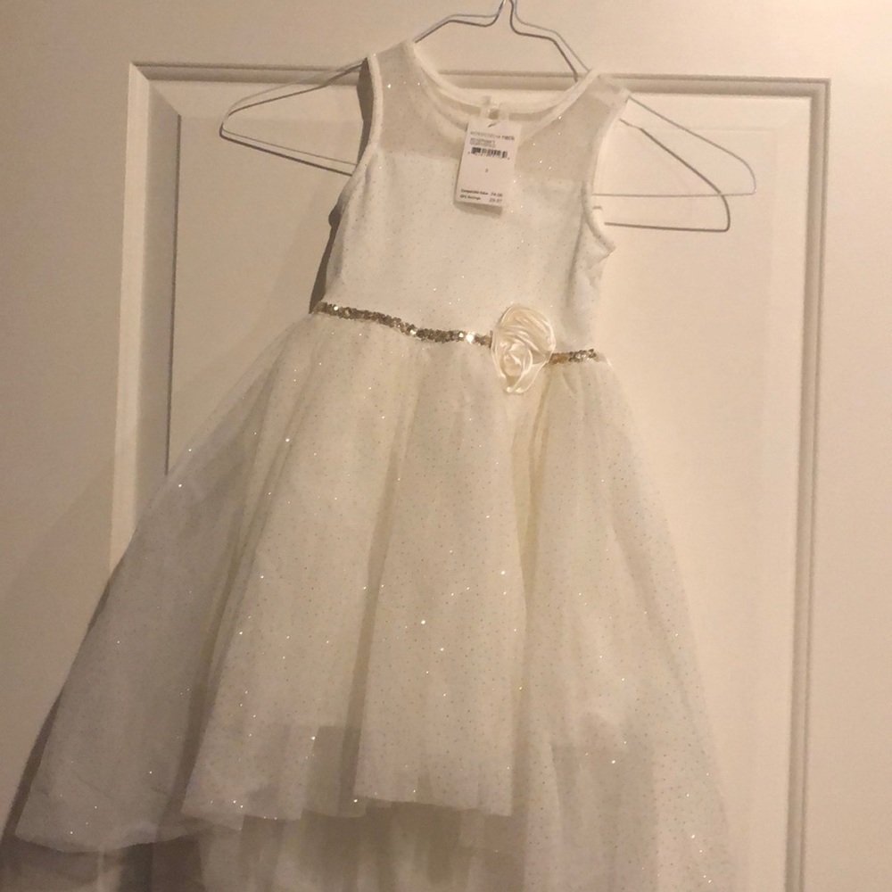 Little girl sparkly dress